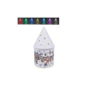 Santa LED House 21x11cm image