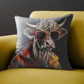 Highland Cow Cushion 45x45cm image