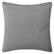 Grey Diamond Filled Cushion 38x38cm