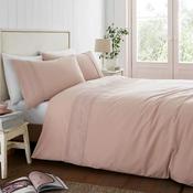 Broderie Anglaise Blush Duvet Set image
