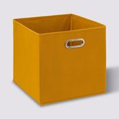 Fabric Storage Box Mustard 31x31x31cm image