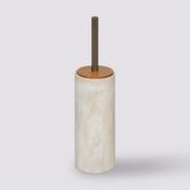 Marble Effect Toilet Brush Holder image