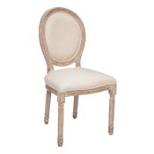 Celion Chair Linen with White Washed Birch Frame image