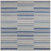 Blue Stripe Rug image