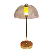 Jada Table Lamp Glass Dome Gold USB Lamp 38x20cm