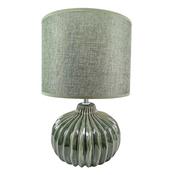 Dakota Bulb Ceramic Table Lamp Ocean H35cm image