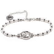 Silver with Pearls Bracelet