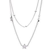 Silver Trio Star Pendant