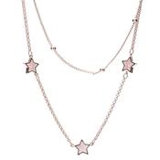 Rosegold Trio Star Pendant