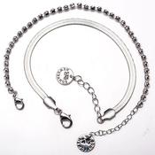 Silver Duo Diamond Bracelet Set 2