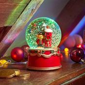 Musical Teds Tidings Snow Sphere H15cm