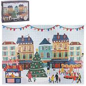 Red Tinsel Town 1000pc Jigsaw image