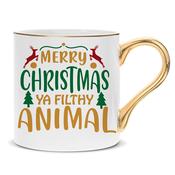 Merry Christmas Ya Filthy China Mug