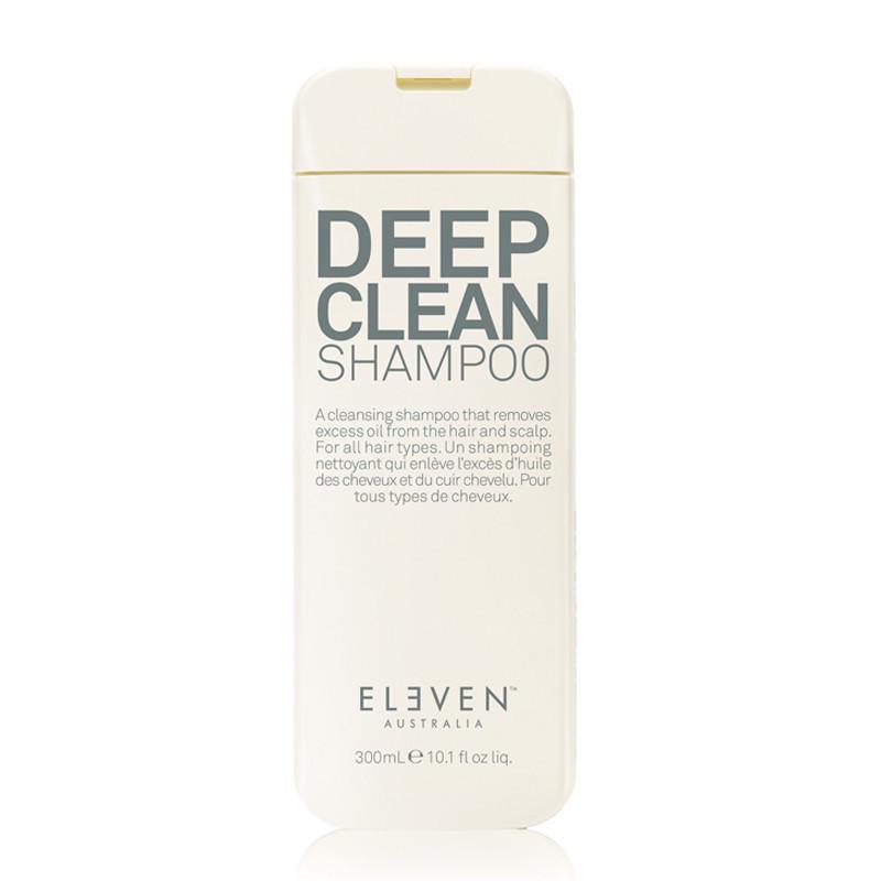 Eleven Deep Clean Shampoo for all hair types, removes excess oil from the hair and scalp, 300ml