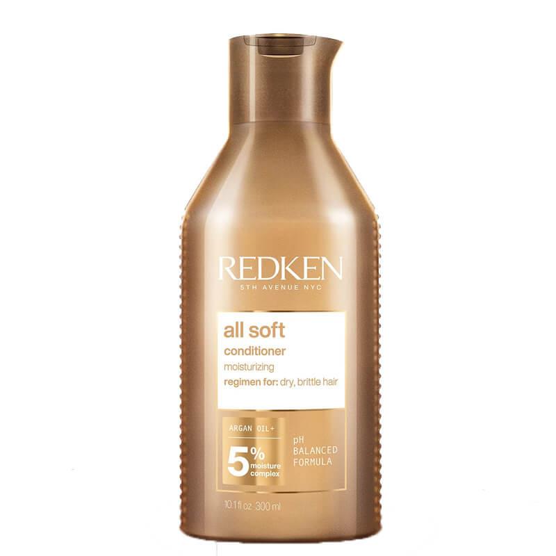 Redken All Soft Conditioner 300ml for Dry/Brittle Hair - Moisturizing
