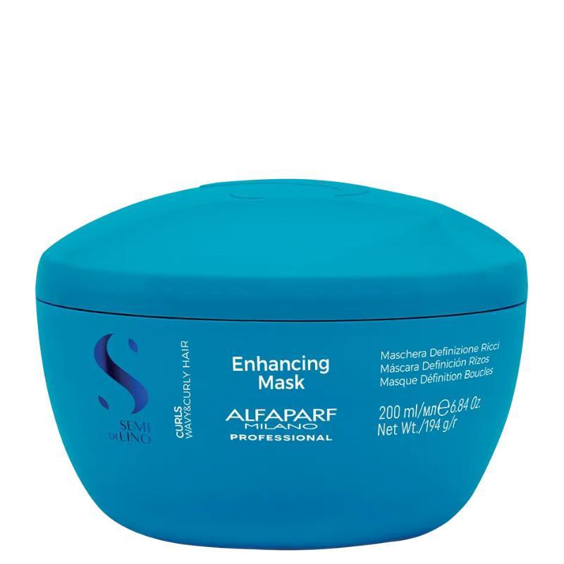 Alfaparf Semi Di Lino Curls Enhancing Mask 200ml for Curly/Wavy Hair