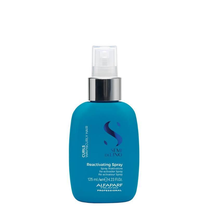 Alfaparf Semi Di Lino Curls Reactivating Spray for Wavy & Curly Hair 125ml - Protects from Humidity