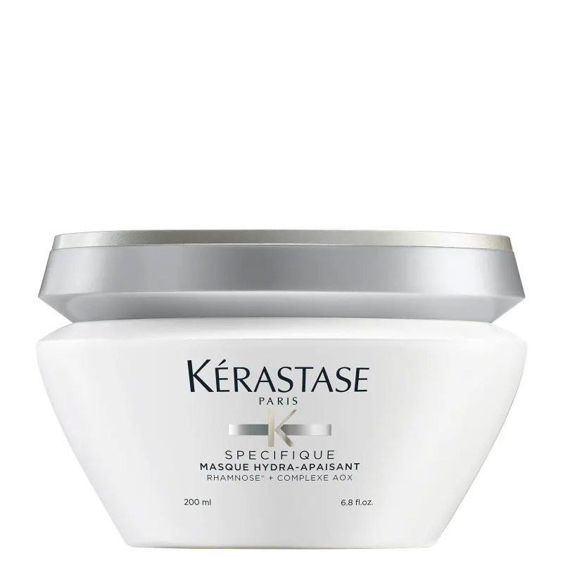 Kérastase Specifique Masque Hydra Apaisant 200ml - Soothes Irritated Scalps, Rhamnose, Complex AOX