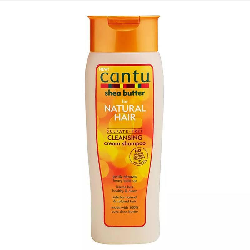 Cantu Shea Butter Shampoo for Natural Hair 400ml - Sulfate-Free Cleansing Cream