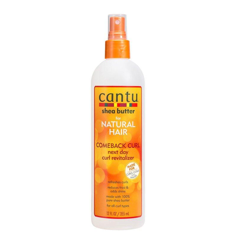 Cantu Shea Butter Comeback Curl Revitalizer for Natural Hair - Refreshes Curls, Reduces Frizz, Adds Shine