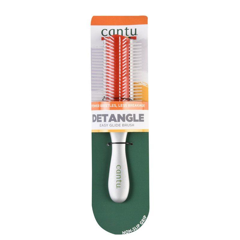 Cantu Detangling Brush for Curly, Coily or Wavy Hair - Easy Glide, Fewer Bristles