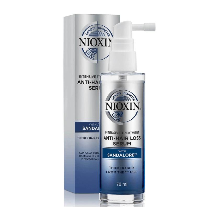 Nioxin Anti-Hair Loss Serum with Sandalore - Thicker Hair from 1st Use - 70 ml