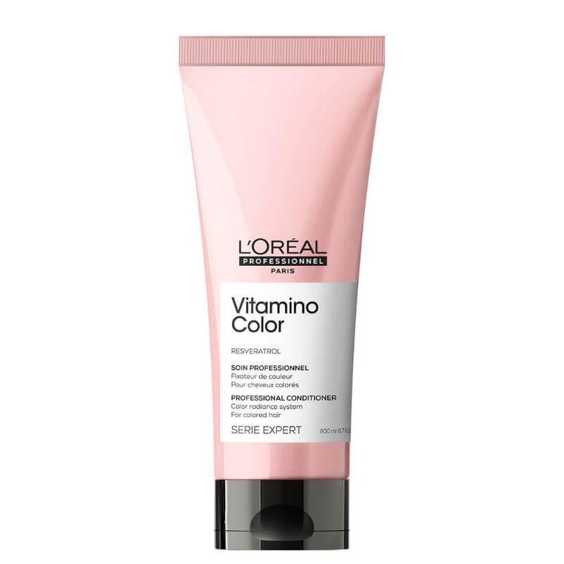 L'Oréal Professionnel Vitamino Color Conditioner for Colored Hair - 200ml, Professional Conditioner, Serie Expert, Resveratrol, Color Radiance System, Fixateur de couleur