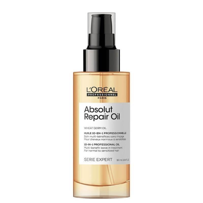 L'Oréal Professionnel Absolut Repair Oil 10-IN-1 PROFESSIONAL OIL leave in treatment for damaged hair - 90ml