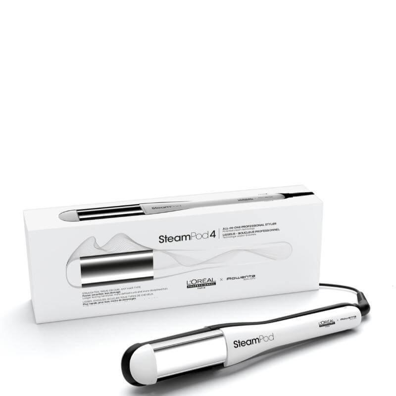 L'Oreal Professionnel Steampod 4.0 Hair Styler for All Hair Types, Straighten, Wave or Curl with Steam Technology, Professional