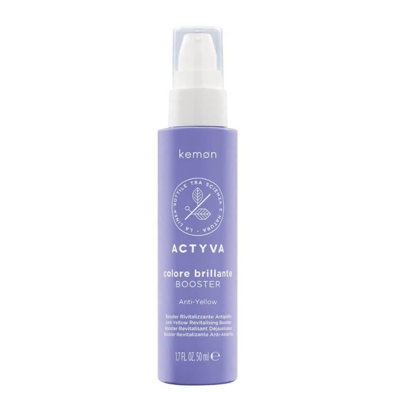 Actyva Colore Brilliante Anti-Yellow Booster for Blonde & Grey Hair - 50ml