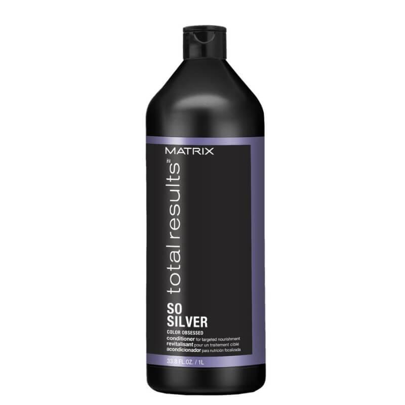 Matrix Total Results So Silver Conditioner for Blonde Hair - 1 Litre - Color Obsessed