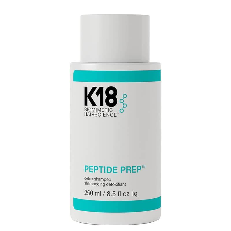 K18 Peptide Prep Detox Shampoo 250ml - Cleanses, Repairs & Protects Hair