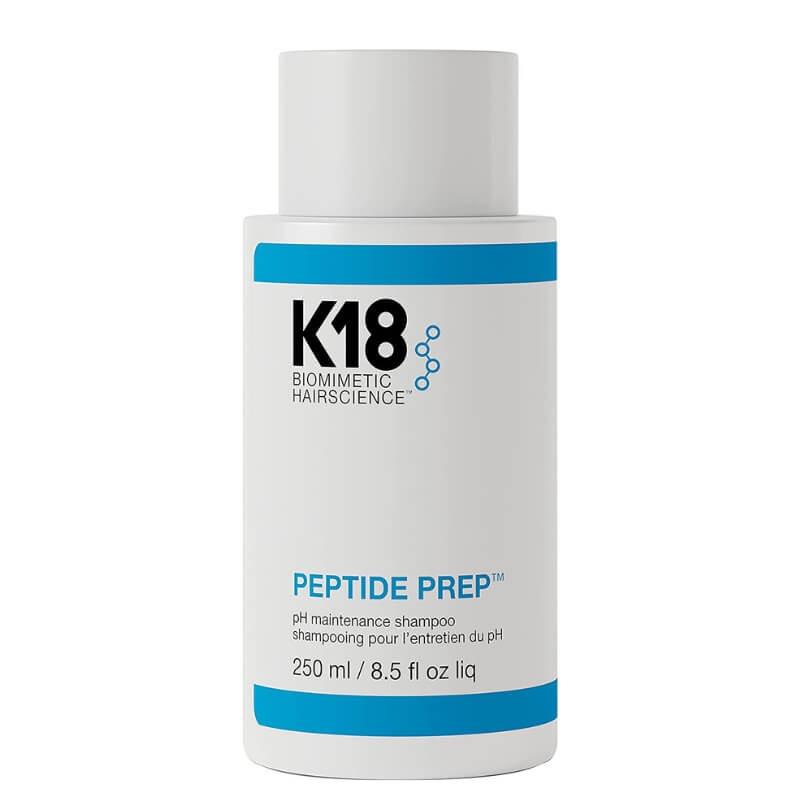 K18 Peptide Prep Shampoo for All Hair Types - 250ml - Cleanses and Smoothes