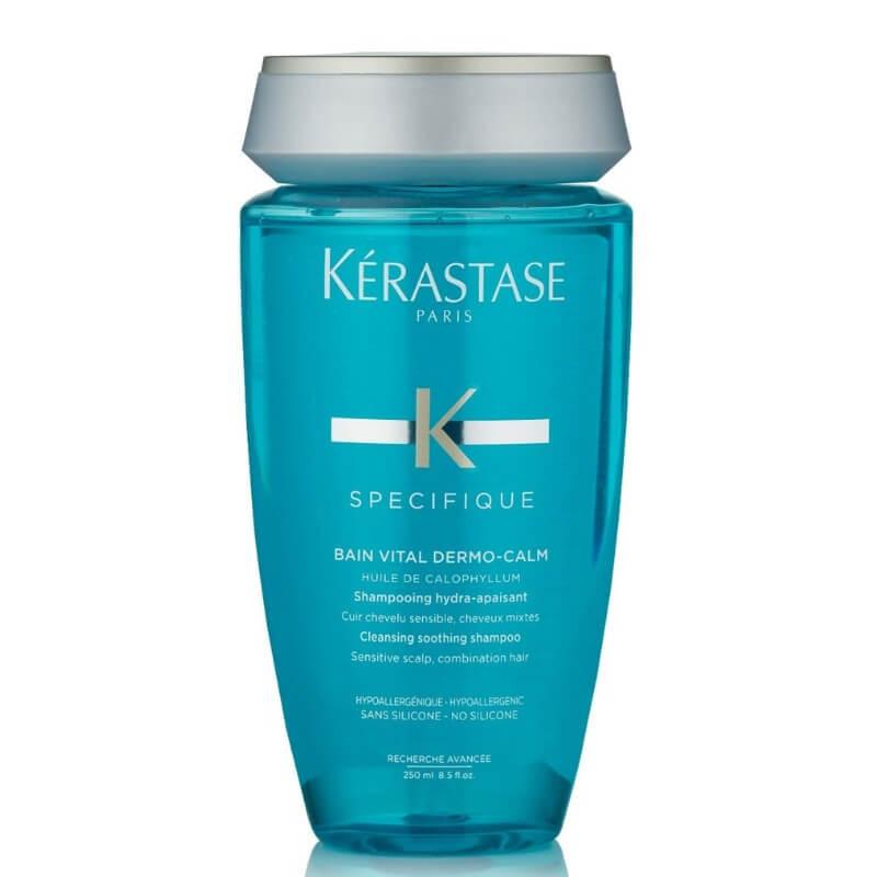 Kérastase Specifique Bain Vital Dermo Calm Shampoo for Sensitive Scalp 250ml Cleansing soothing Hypoallergenic