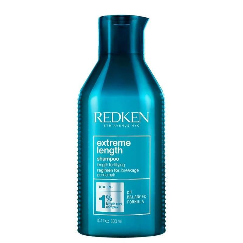 Redken Extreme Length Shampoo for Breakage Prone Hair - 300ml - Length Fortifying