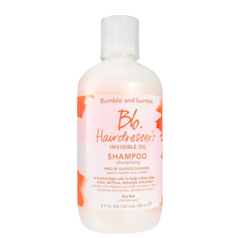 Bumble & Bumble Hairdresser's Invisible Oil Shampoo 250ml for Dry Hair - Free of Sulfate Cleansers, Soften, De-frizz, Detangle, Protect