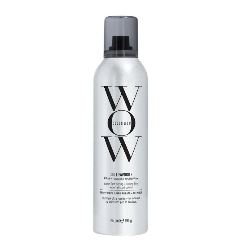 Color WOW Cult Favorite Hairspray 295ml - Firm + Flexible Hold, Heat Protection, UV Protection, Super-Fast Drying