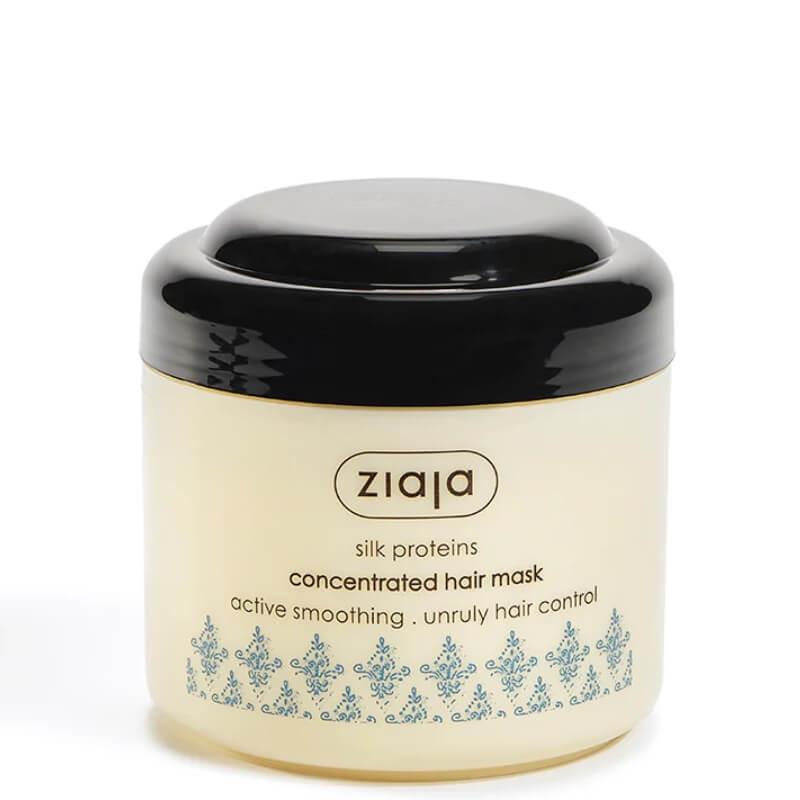 Ziaja Hair Mask for Damaged Hair with Argan & Tsubaki Oils - 200ml - Smoothing, silk proteins, concentrated hair control
