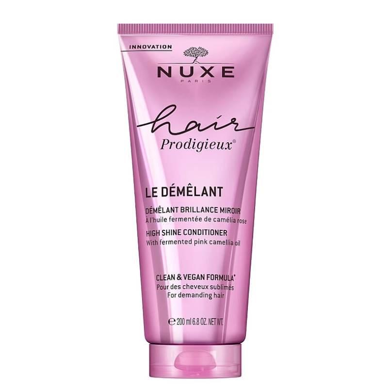 NUXE Hair Prodigieux High Shine Conditioner 200ml - Detangles, Nourishes, Beautifies, Clean & Vegan Formula
