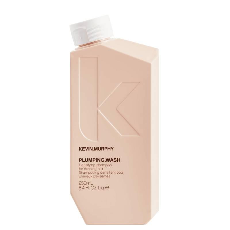 Kevin Murphy Plumping Wash Shampoo for Fine and Aging Hair - Thickens, Adds Volume, Nourishes, Enhances Scalp Circulation, Softness and Shine - 250ml