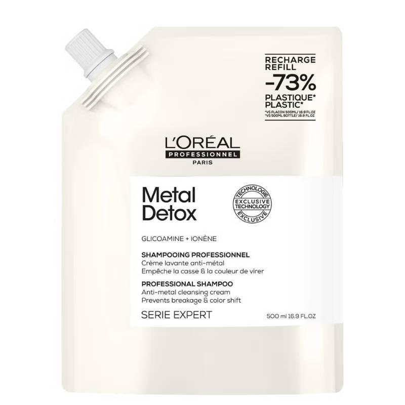 L'Oreal Professional Metal Detox Shampoo 500ml for Color-treated Hair - Anti-metal cleansing cream