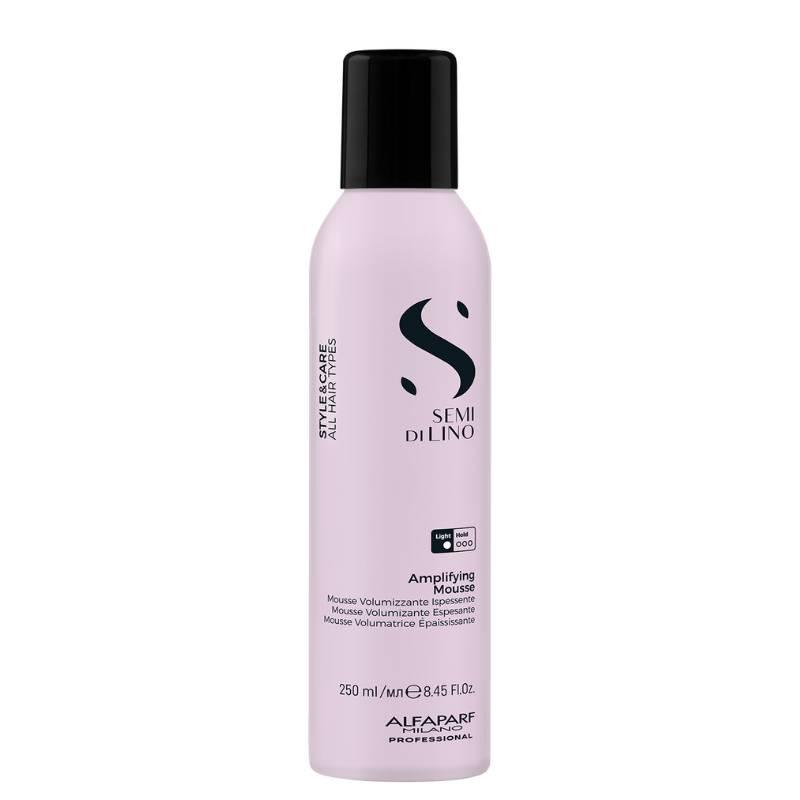 Alfaparf Semi Di Lino Amplifying Mousse 250ml - Adds Volume & Shine - Light Hold