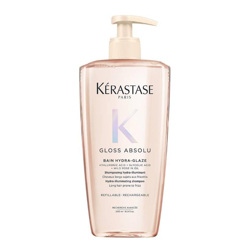 Kerastase Gloss Absolu Bain Hydra-Glaze Shampoo 500ml for Long Hair Prone to Frizz