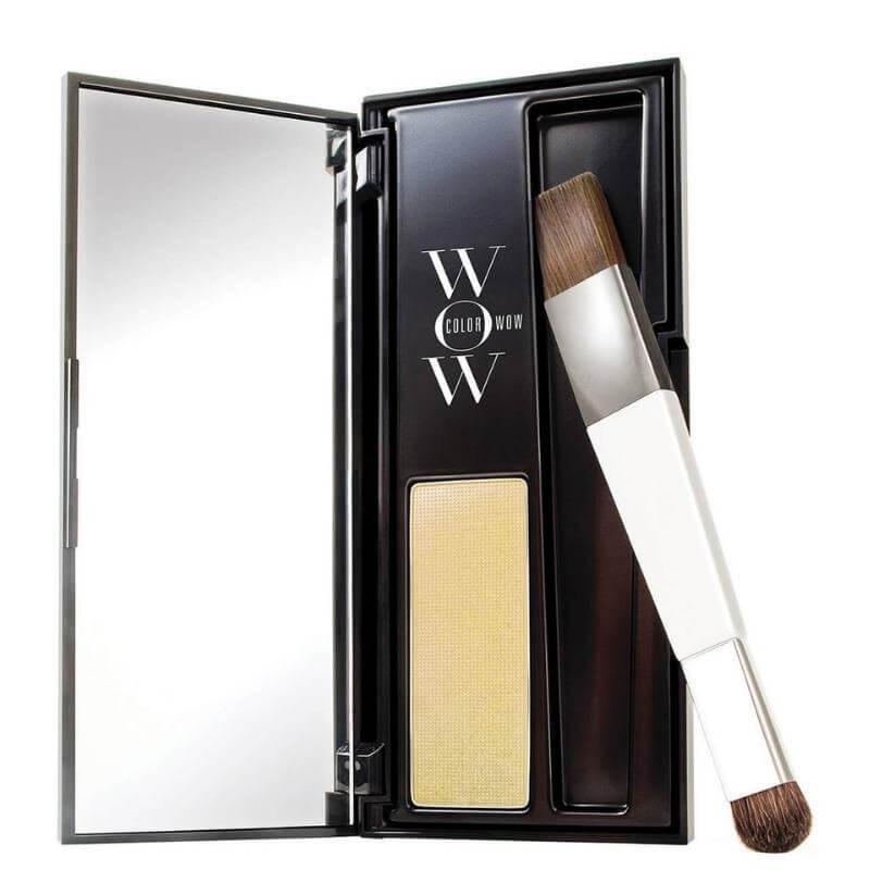Color Wow Root Cover Up Blonde Hair, Mirrored Compact, Dual-tipped Brush