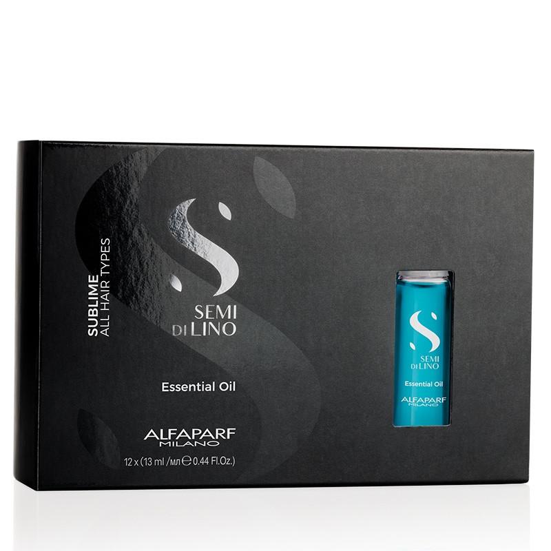 Alfaparf Semi Di Lino Sublime Essential Oil for All Hair Types - 12 * 13ml