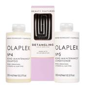 Olaplex No. 4 Shampoo &amp; No.5 Conditioner Duo with FREE Detangling Hairbrush
