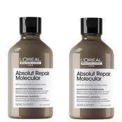 L'Oréal Professionnel Absolut Repair Molecular Sulfate-Free Molecular Repairing Shampoo 300ml Duo image