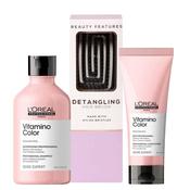L'Oréal Professionnel Vitamino Color Shampoo &amp; Conditioner With FREE Detangling Brush