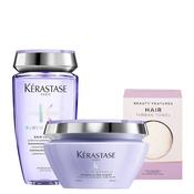 Kérastase Blond Absolu Bain Lumiere &amp; Mask Duo With FREE Hair Towel