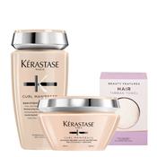 Kérastase Curl Manifesto Shampoo &amp; Mask With FREE Hair Towel image
